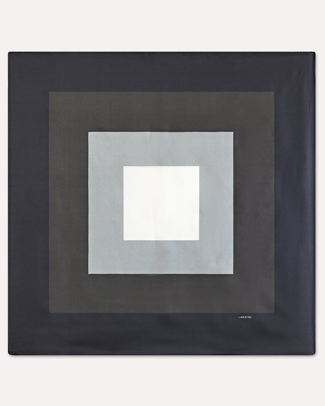Foulard in seta nero