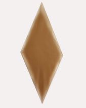 Foulard beige in cotone e seta
