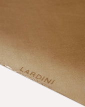 Foulard Beige In Cotone E Seta