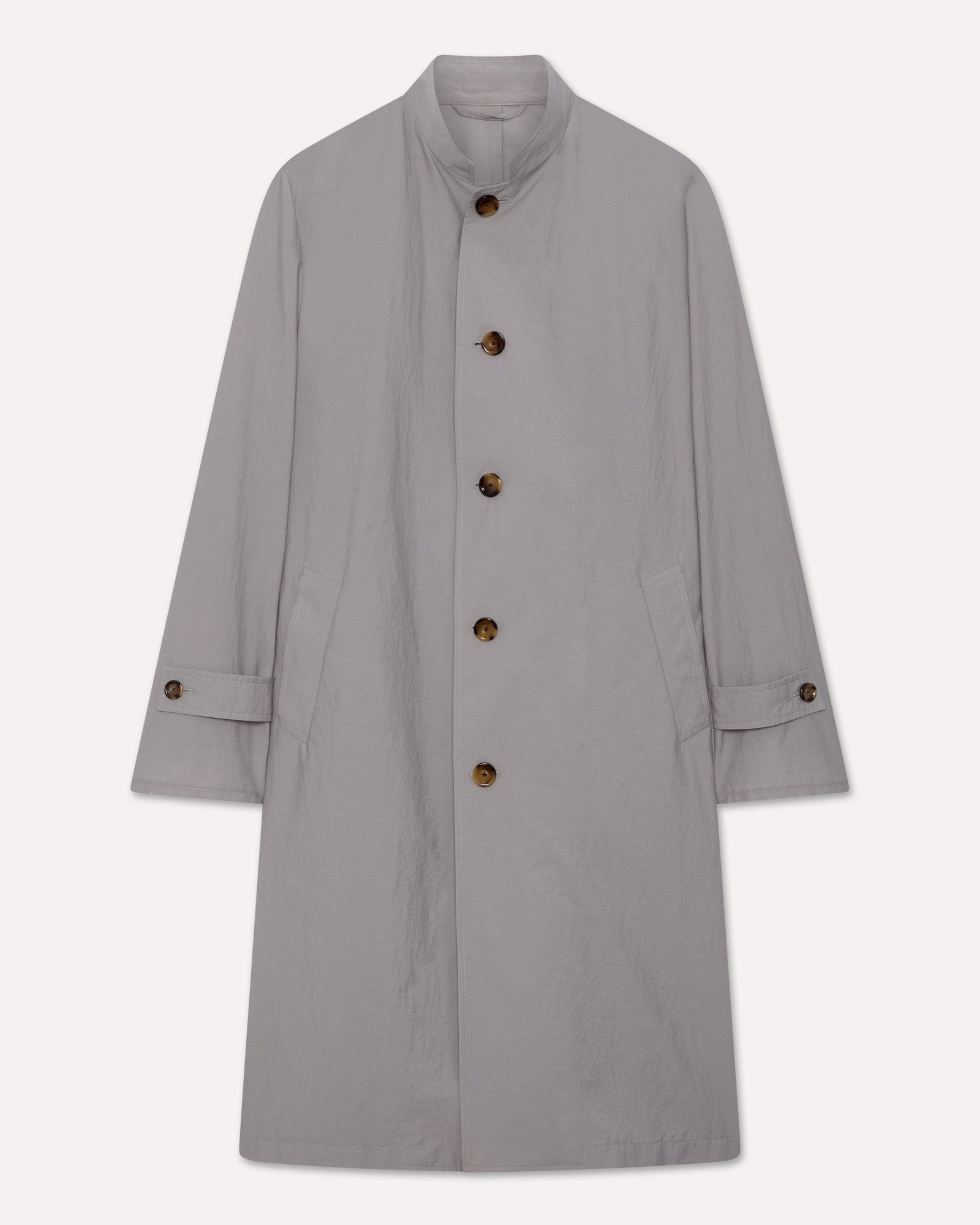 Spolverino Grigio In Cotone Misto