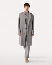 Spolverino Grigio In Cotone Misto