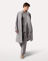 Pantalone Grigio Senza Pieghe