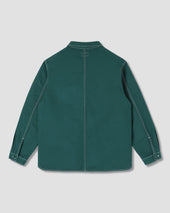 Painters Pop Over Shirt (Botanical Green Bedford)