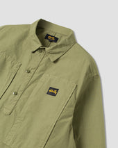 Painters Pop Over Shirt (Olive Ripstop)