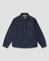 Painters Pop Over Shirt (Single Rinse Denim)