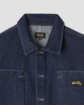 Painters Pop Over Shirt (Single Rinse Denim)