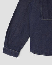 Painters Pop Over Shirt (Single Rinse Denim)