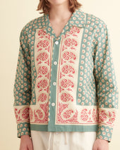 Paisley Frame Long Sleeve Shirt