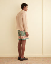 Paisley Frame Shorts