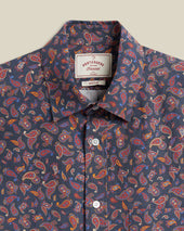 PAISLEY SILK/LINEN