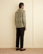 Paisley Tie Long Sleeve Shirt
