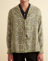 Paisley Tie Long Sleeve Shirt