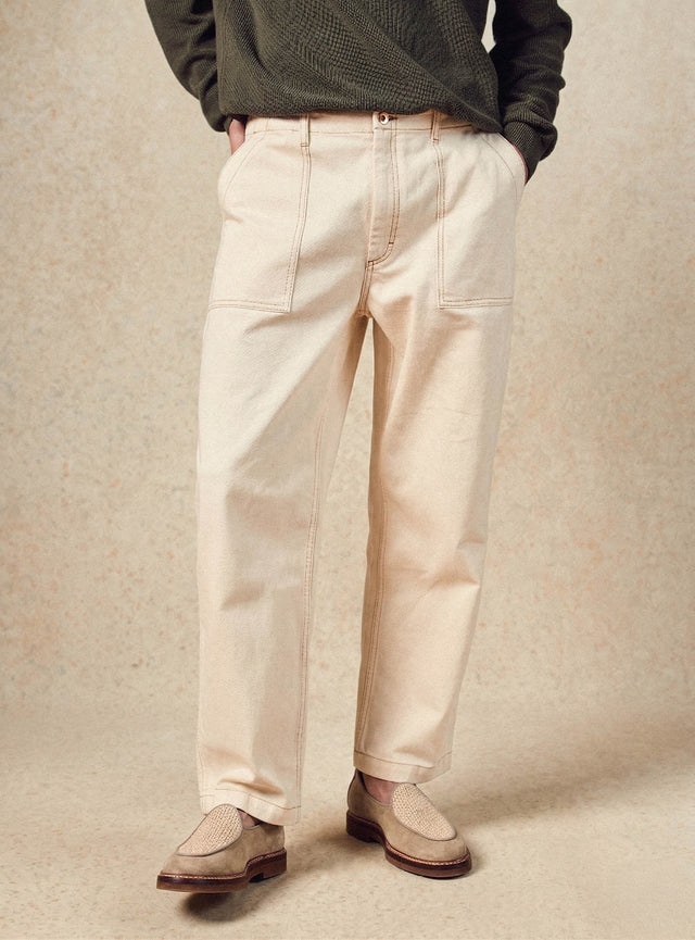 Pantalon Java Ecru