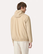 Giubbino Tecnico Cammello Con Cappuccio