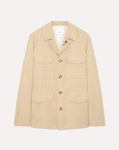 Field jacket cammello in EcoVero