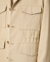 Field Jacket Cammello In Ecovero
