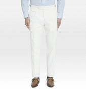 Pantalon blanc en coton