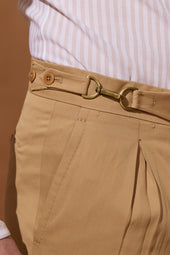 Pantalon En Lin Et Soie