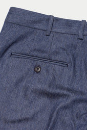 Wool Denim Trousers