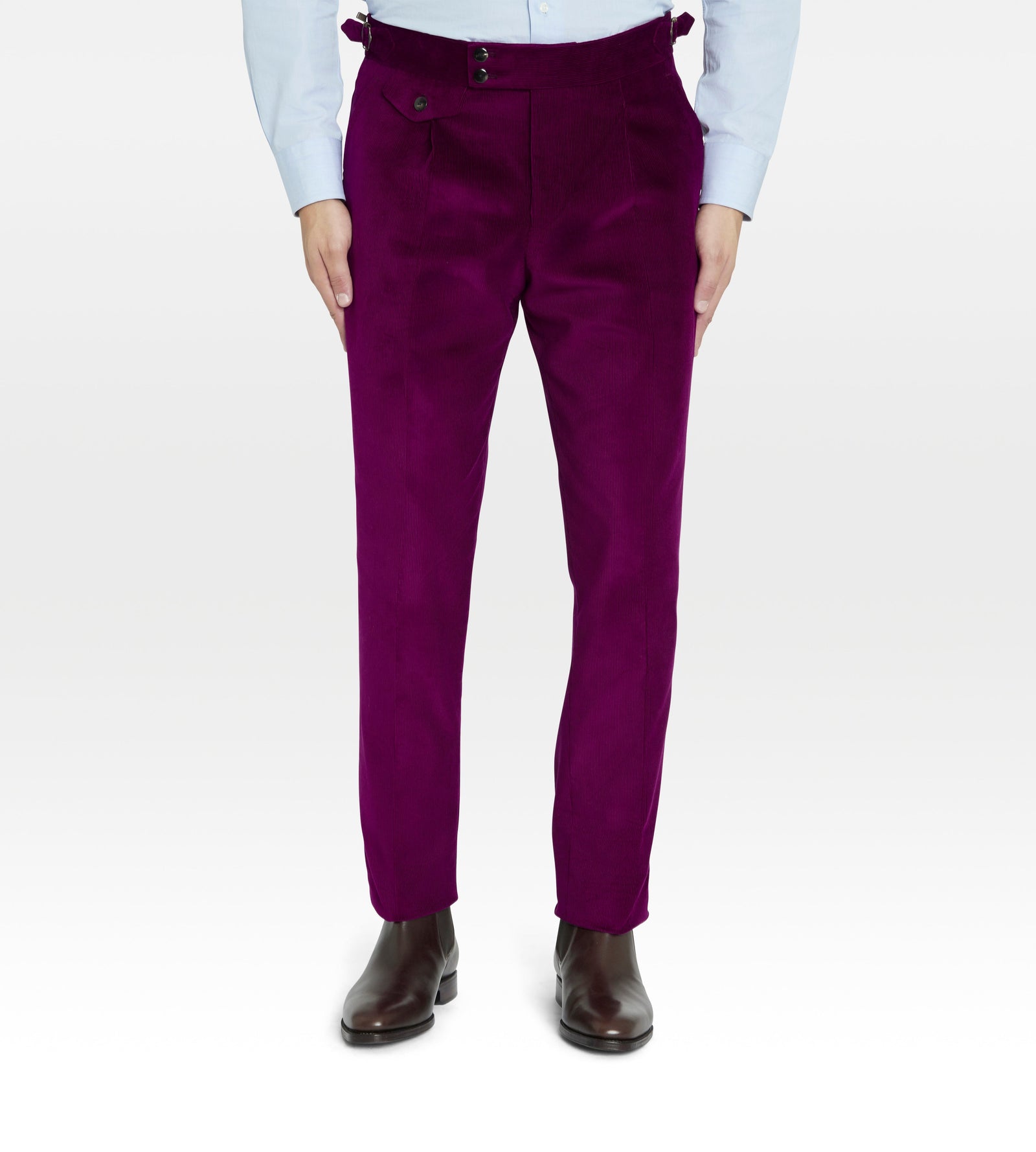 Pantalon En Velours C Tel