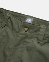 TAC UTILITY CARGO PANT - SAGE OLIVE / KHAKI DOUBLE-DYE COTTON/NYLON RIPSTOP