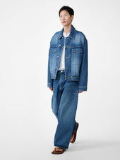 Paolo Denim Pant In Worn Wash
