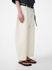 Paolo Denim Pant In Parchment