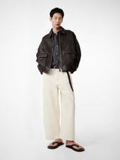 Paolo Denim Pant in Parchment