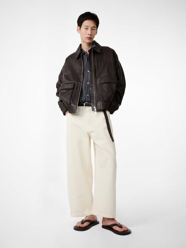 Paolo Denim Pant in Parchment
