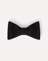 Papillon nero da annodare