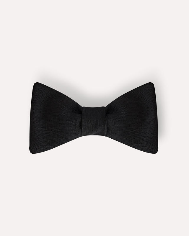 Papillon nero da annodare