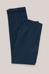 Paperweight Seersucker Drawstring Trouser - Blue