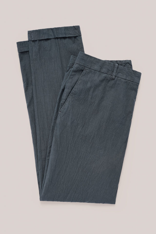 Paperweight Seersucker Drawstring Trouser - Graphite