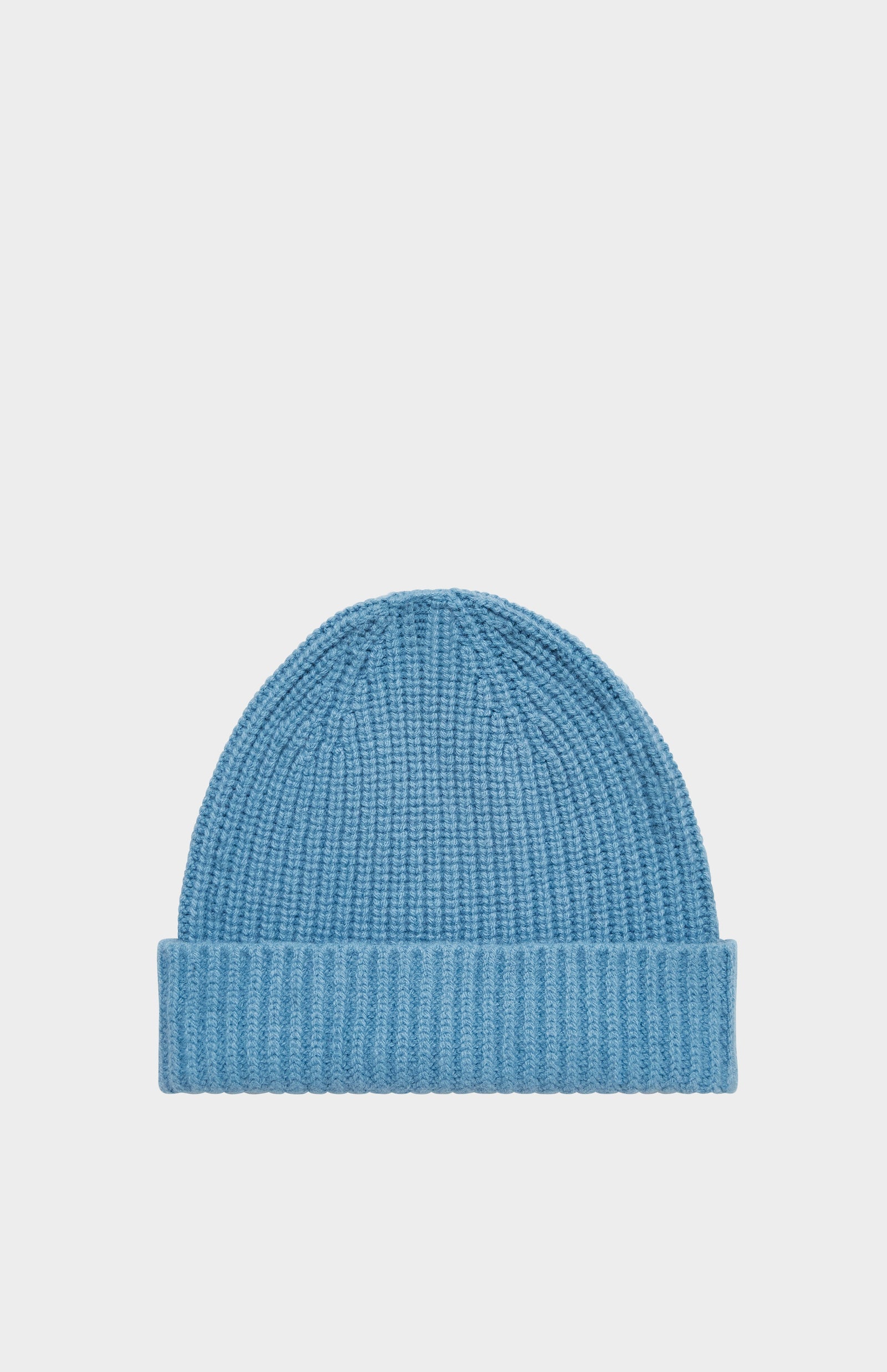 Lambswool Beanie In Smoke