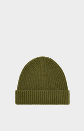 Lambswool Beanie In Mint Green