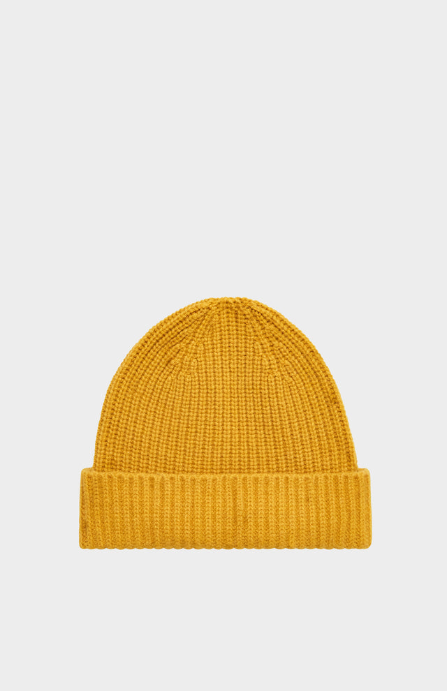 Lambswool Beanie In Honey