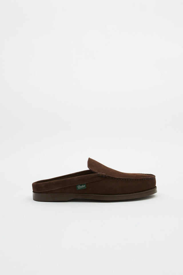 Bahamas Taurillon Nubuck Chocolat