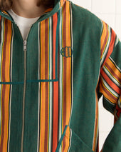 Parakeet Stripe Sideline Coat