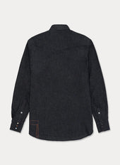 Pasadena Camicia Western In Indigo Rinse
