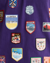 Passport Patch Rugby Shirt - Purple