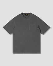 Patch Pocket Tee (Washed Black )