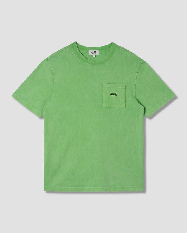 Patch Pocket Tee (Washed Lime)