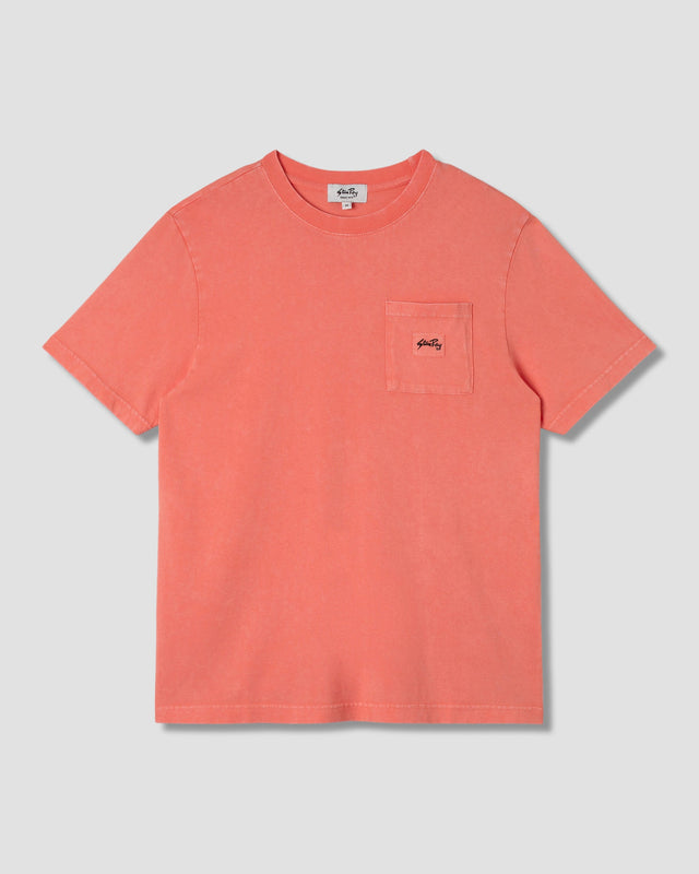 Patch Pocket Tee (Washed Orange)