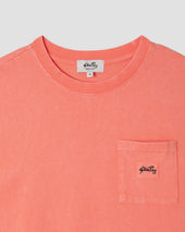 Patch Pocket Tee (Washed Orange)