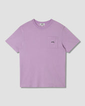 Patch Pocket Tee (Washed Purple)