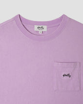 Patch Pocket Tee (Washed Purple)