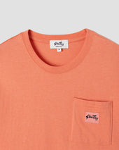 Patch Pocket Tee (Washed Red Heather)