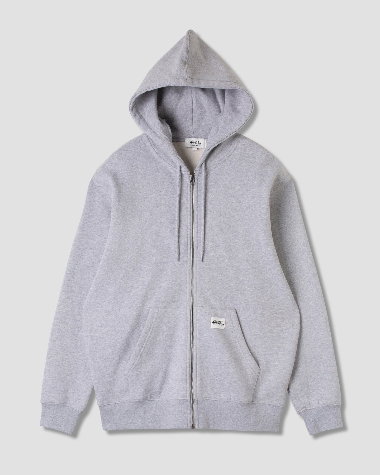 Patch Zip Hood Marl