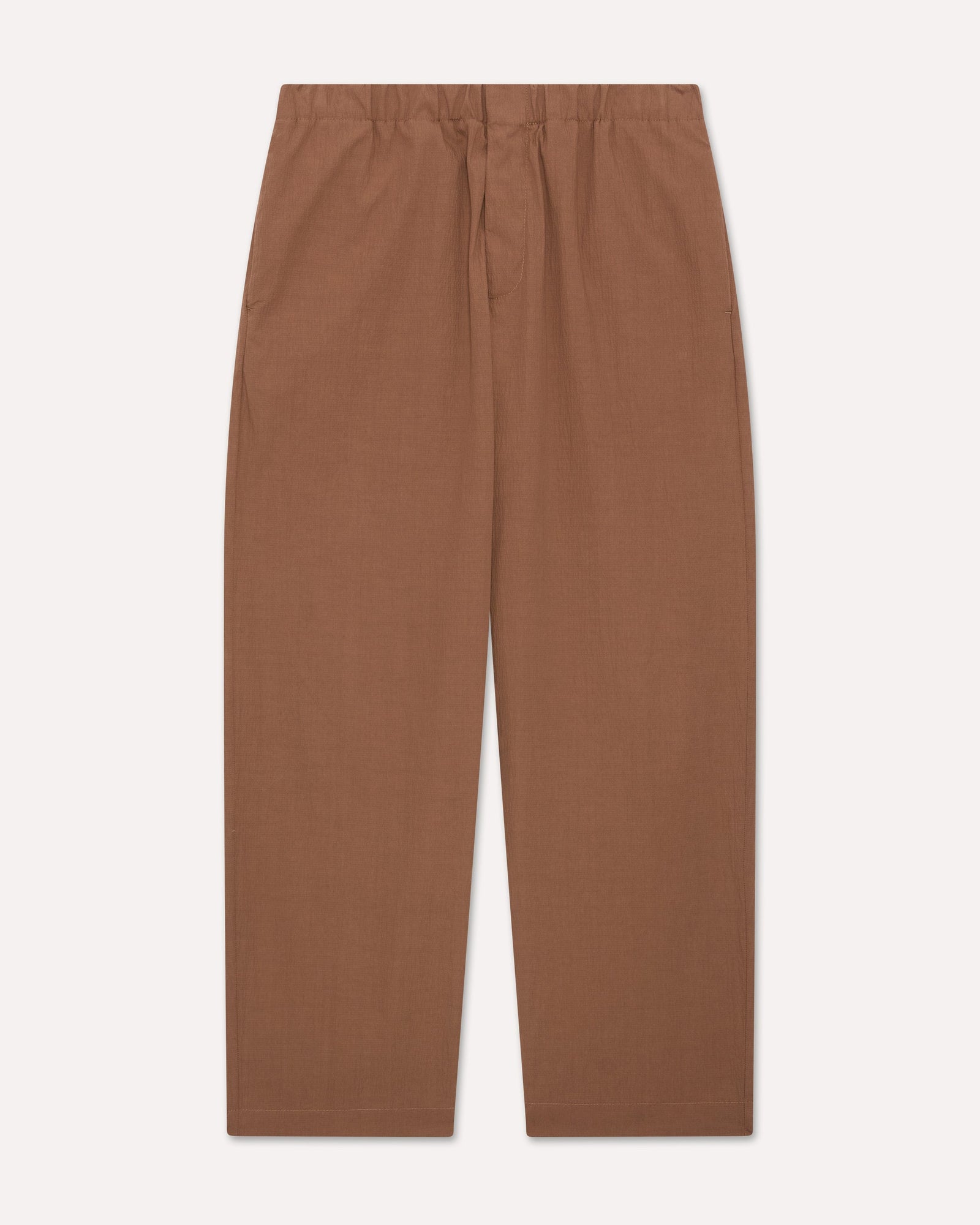 Pantalone Marrone Senza Pieghe