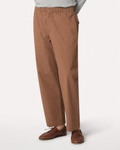 Pantalone Marrone Senza Pieghe